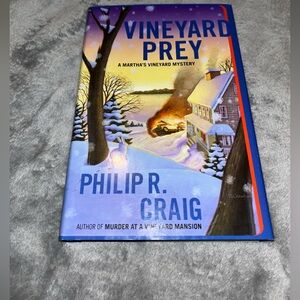 Vineyard Prey by Philip R. Craig, Hardcover, 2005